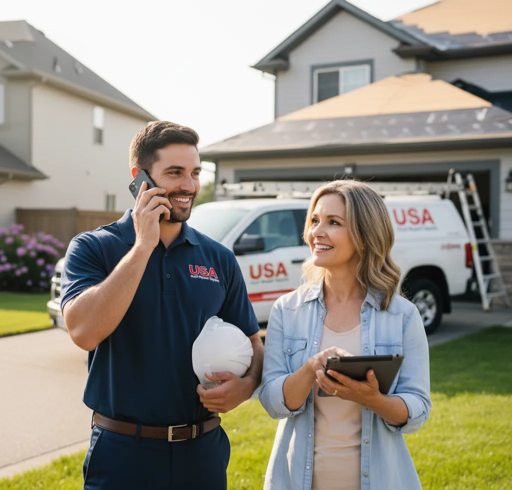 USA Roof Repair Experts customer support in North Branch